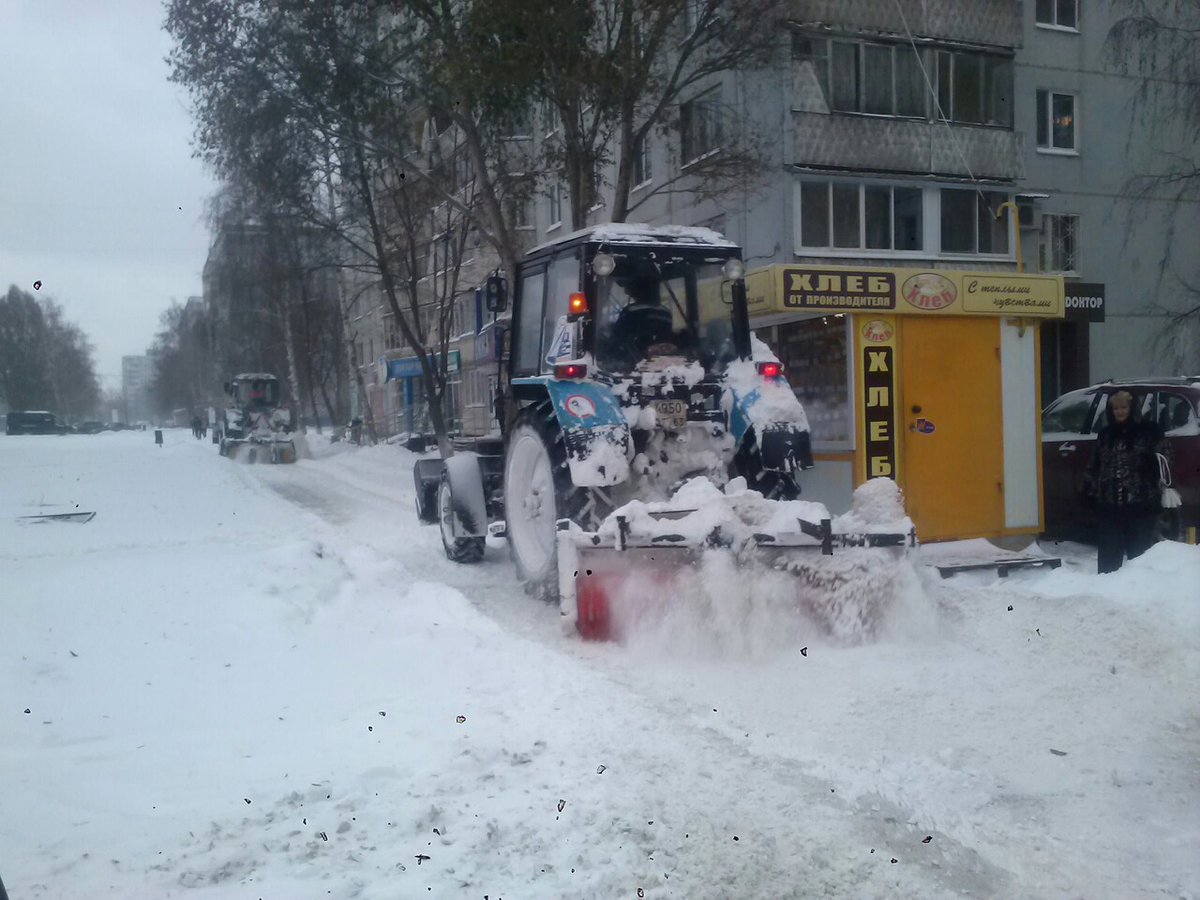 На полигоны вывезено уже больше 160 тыс. тонн снега